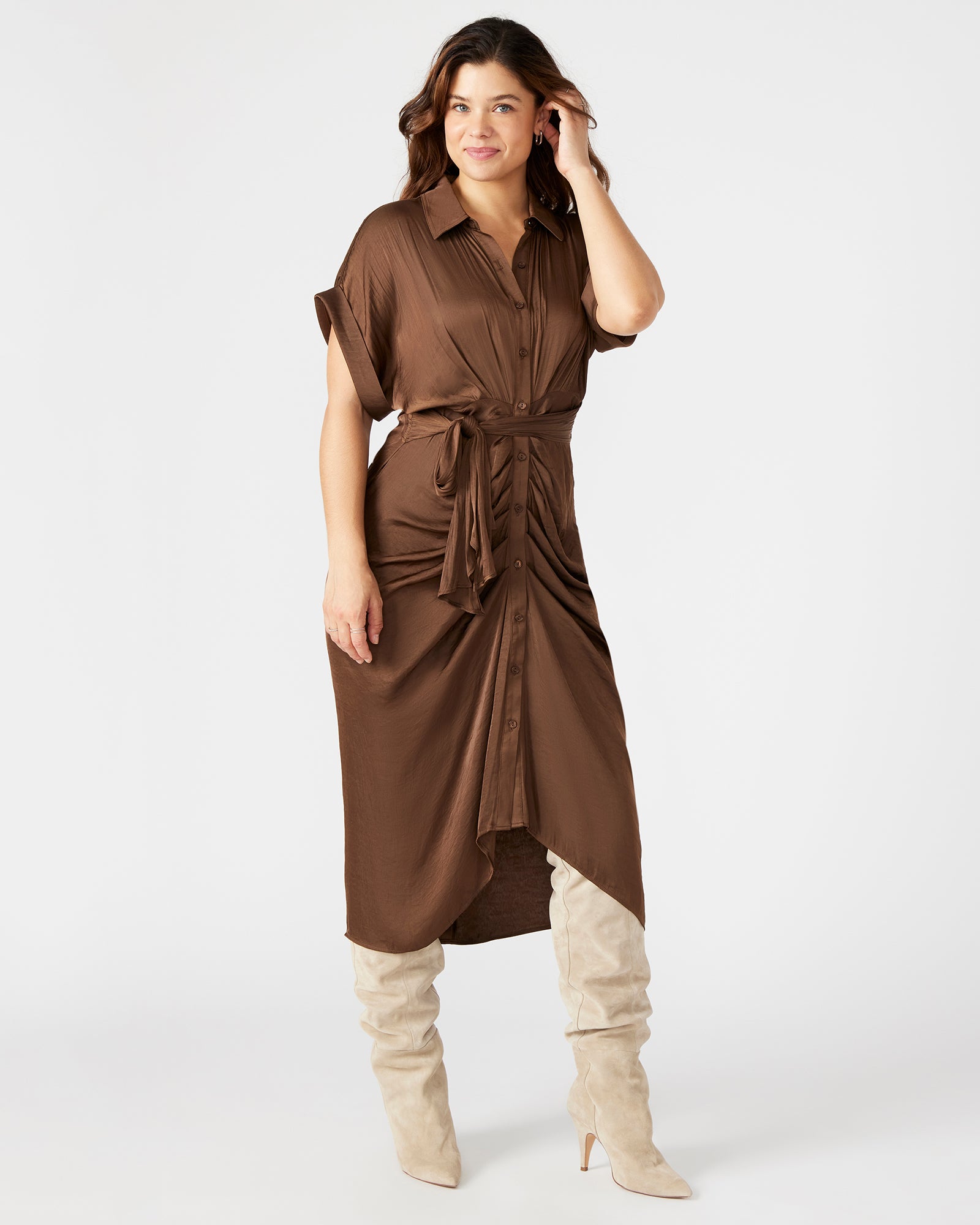 Indulgent Chocolate TORI Dress