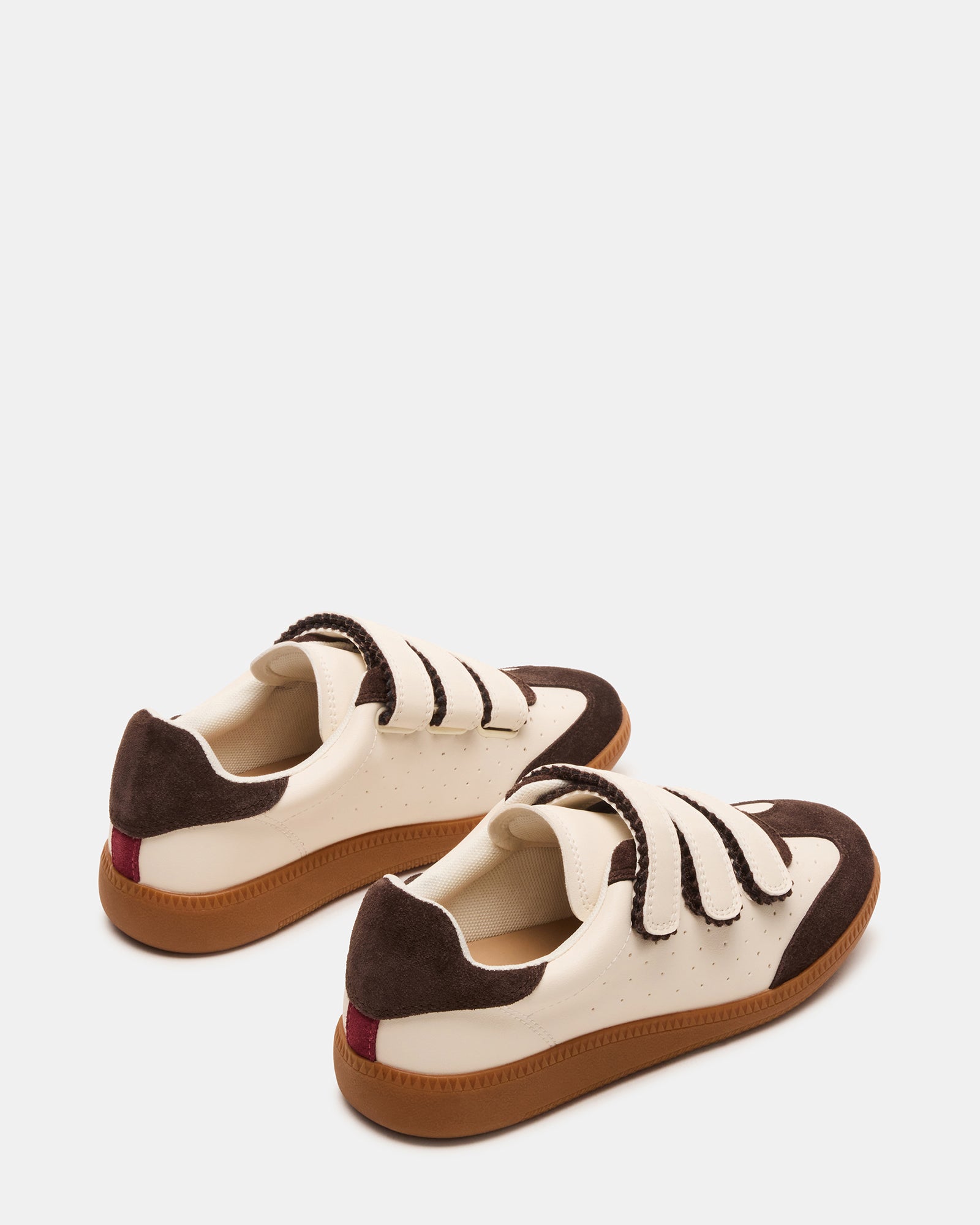 Momentum Brown Multi: Stylish & Practical Velcro Sneakers