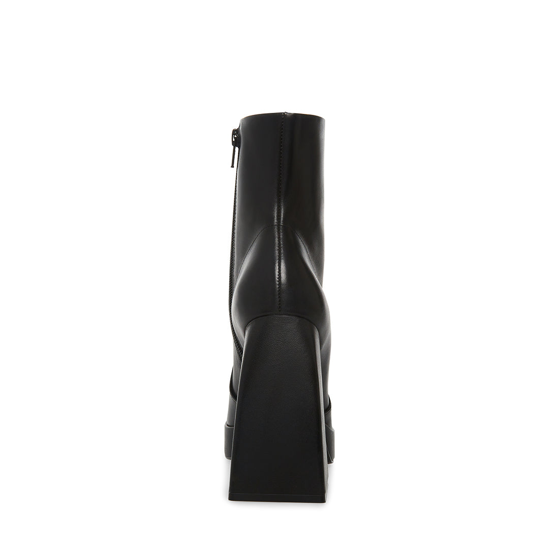 Trina's Rebooted Small Black Leather Ankle Boots - Irresistible Style!