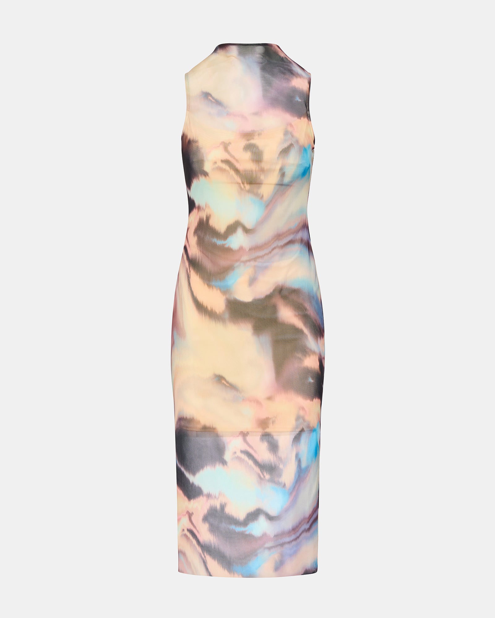 Stunning SIDRA Multi Tie-Dye Midi Dress