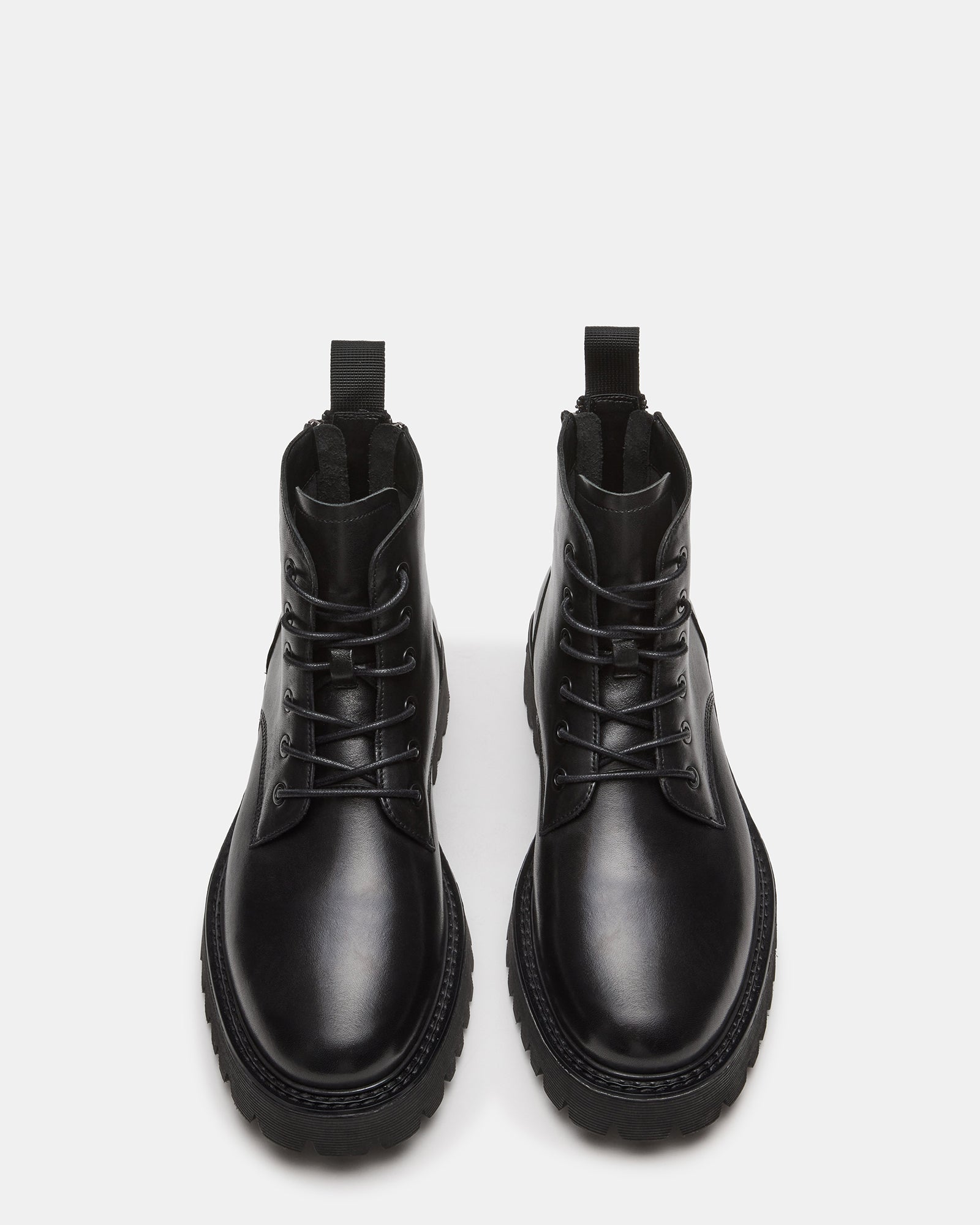 Fintan Stylish Black Leather Boots