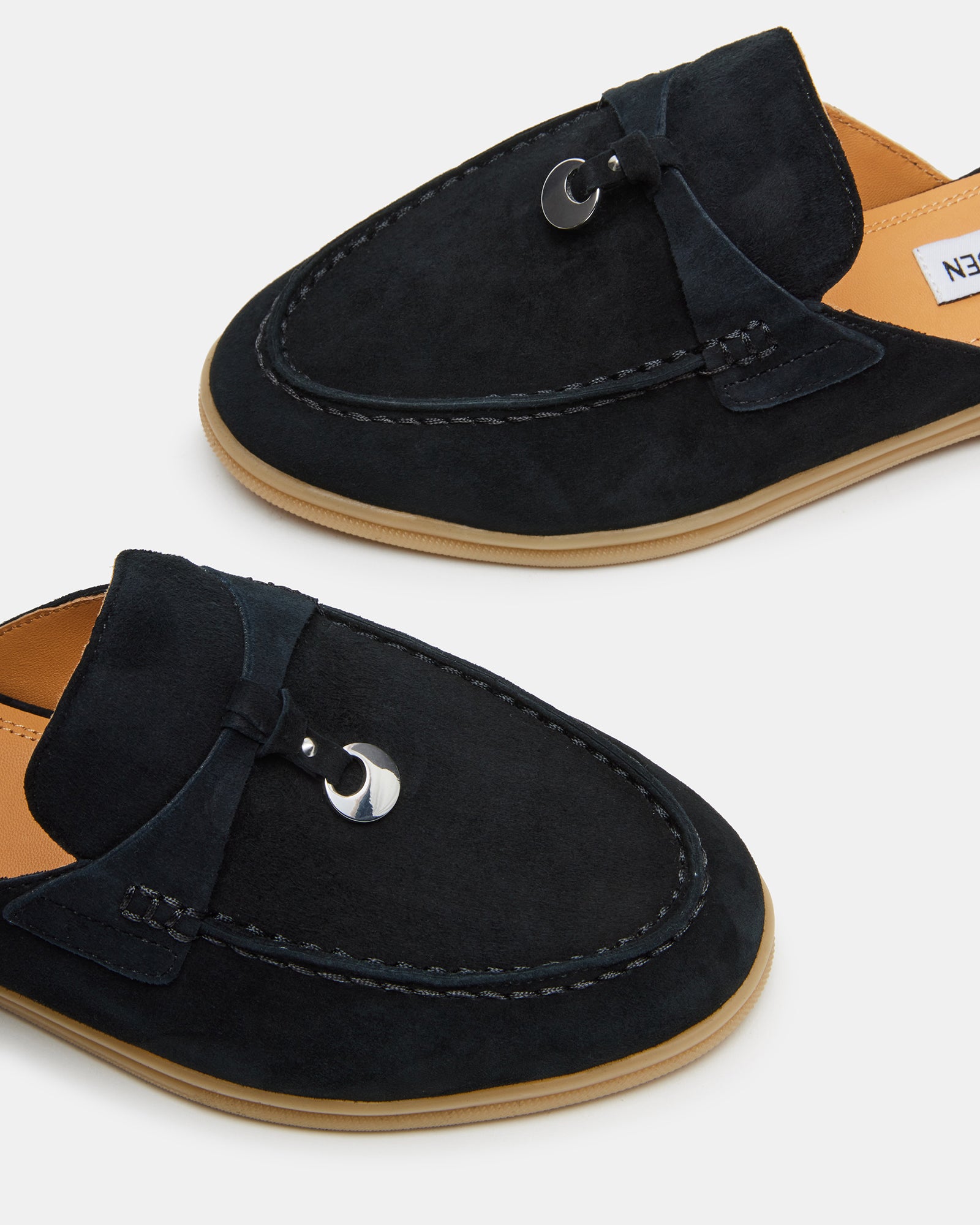 JUNE Black Suede: A Fashion-Forward Slip-On
