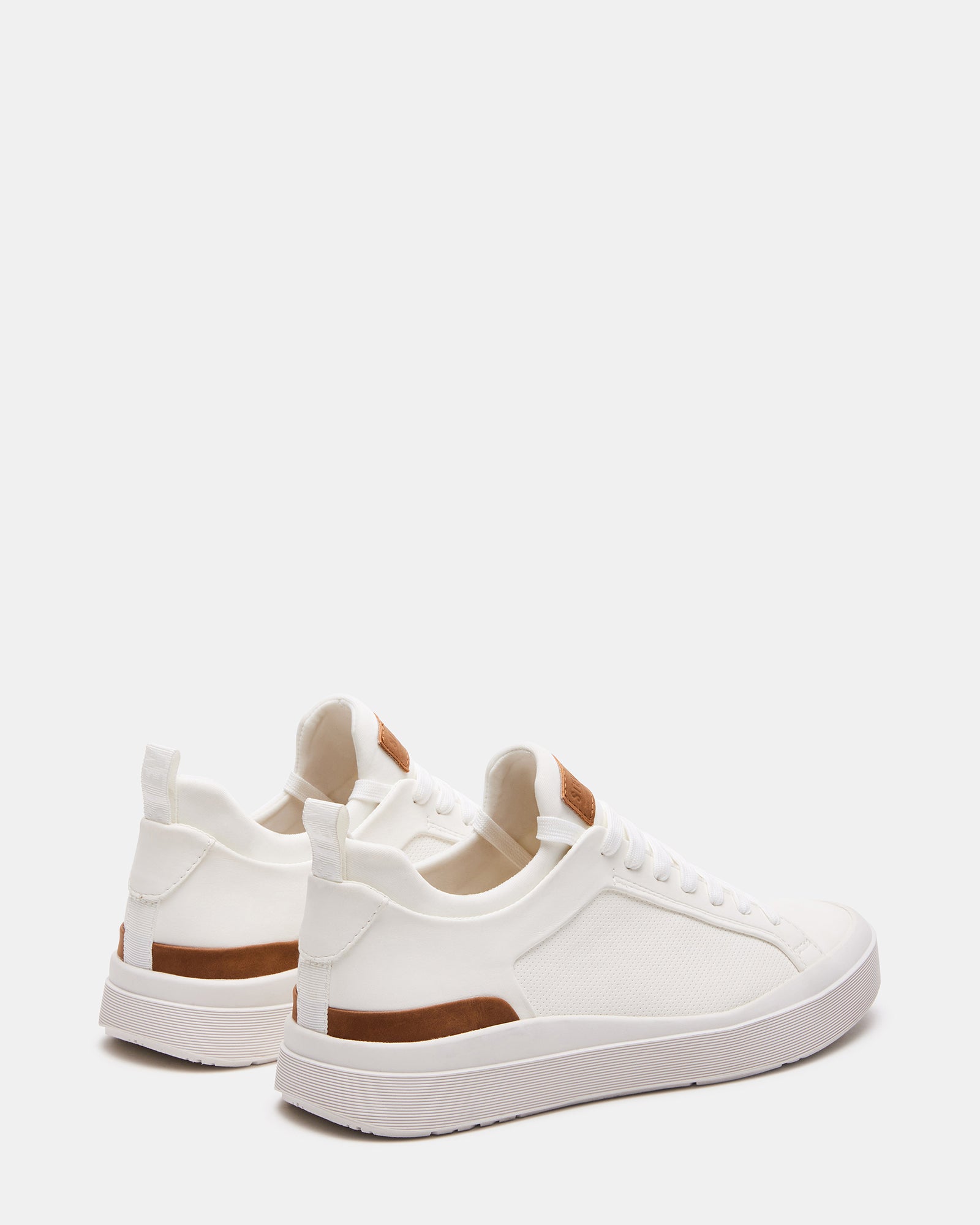 DACK White Stylish Low - top Sneakers