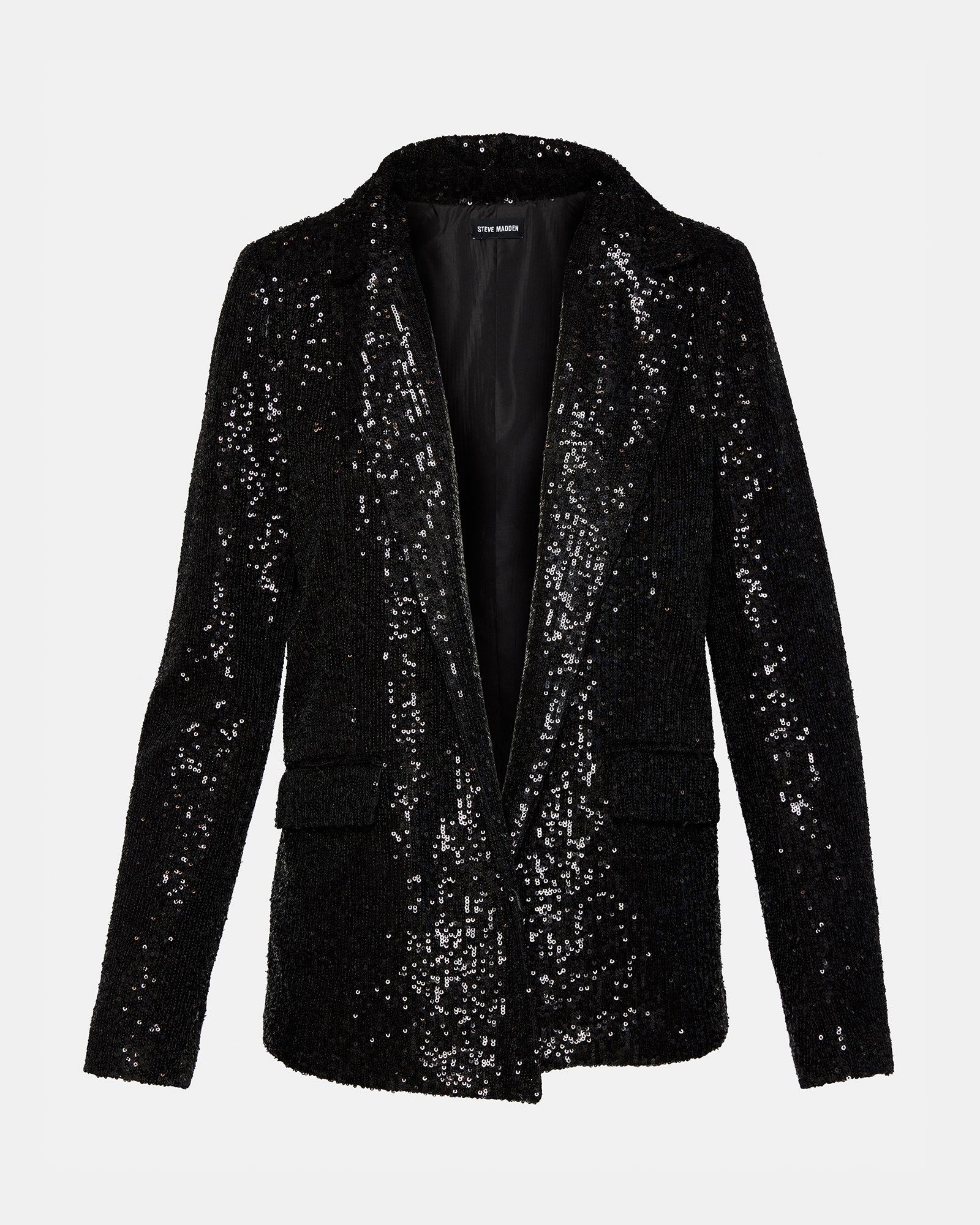 PAYTON SEQUIN BLAZER - Stunning Black