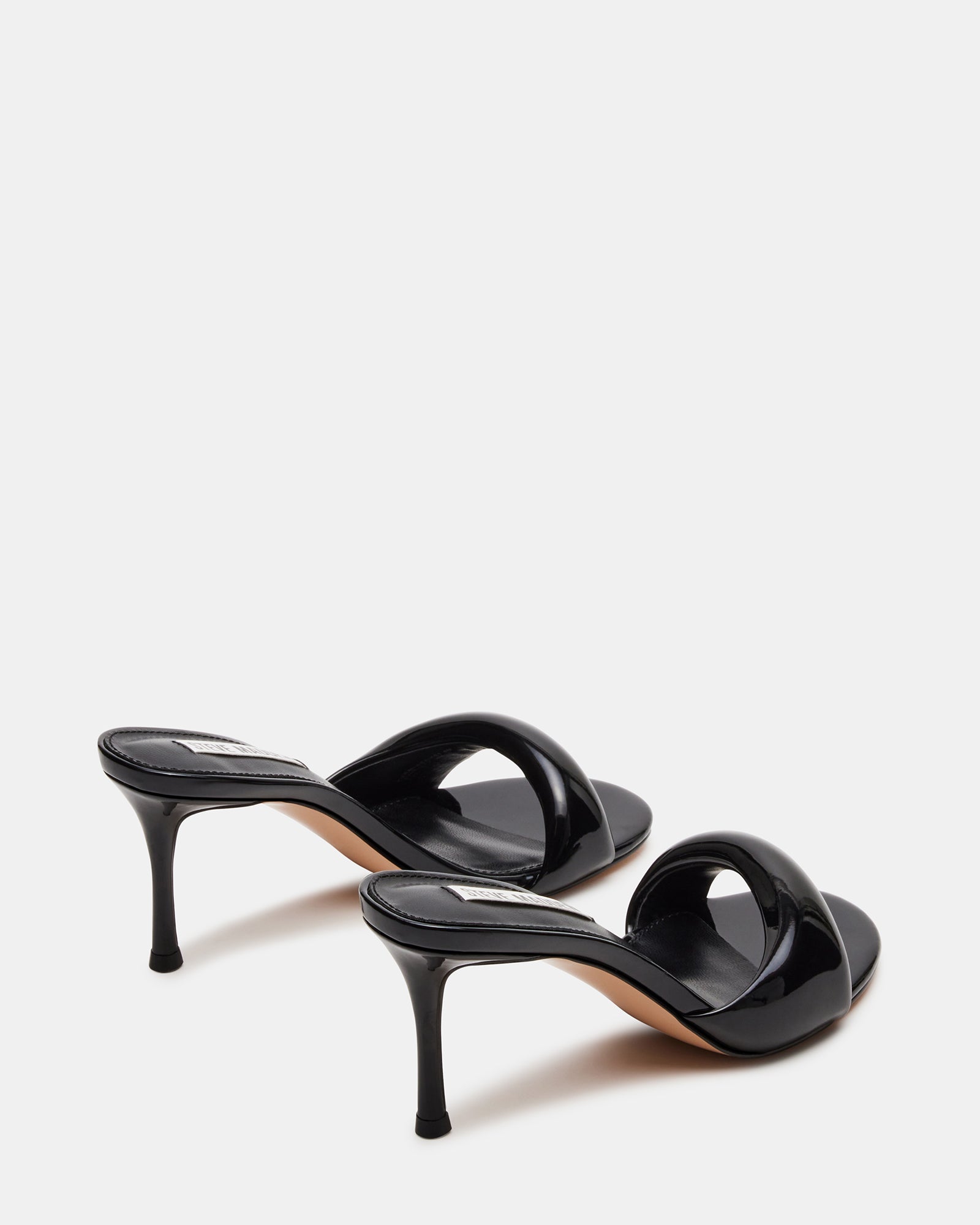 KIERAN Black Patent - Fashion-Forward Mules