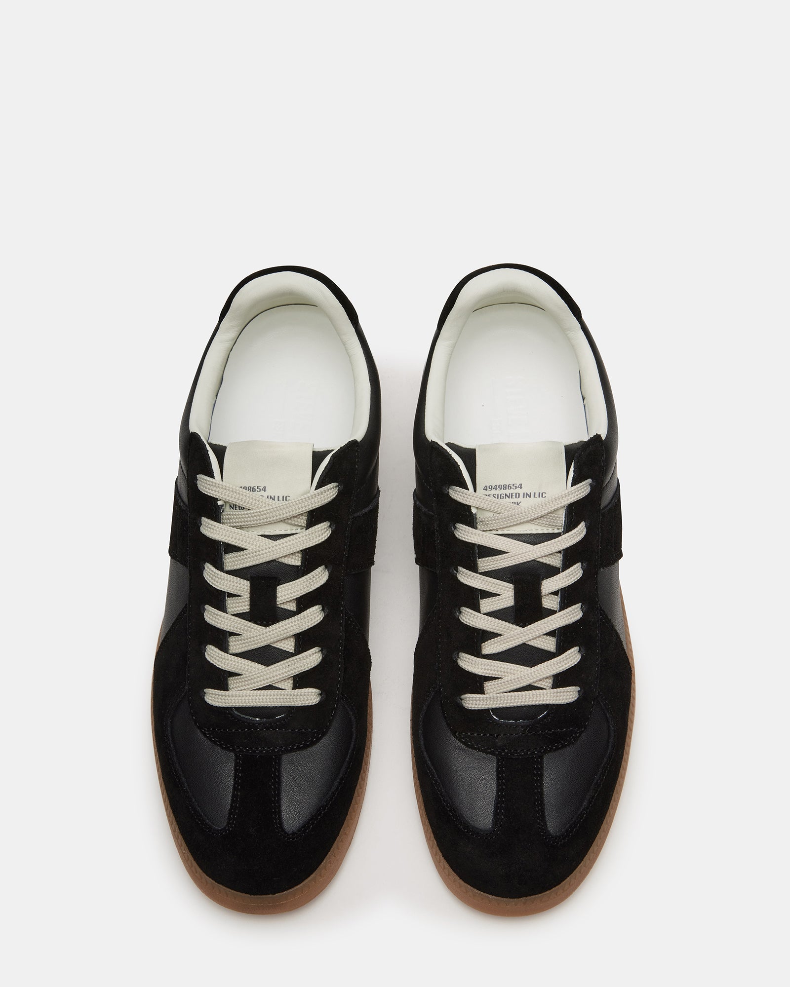 DIXON Black Leather Low-Top Sneakers - The Epitome of Comfort and Style