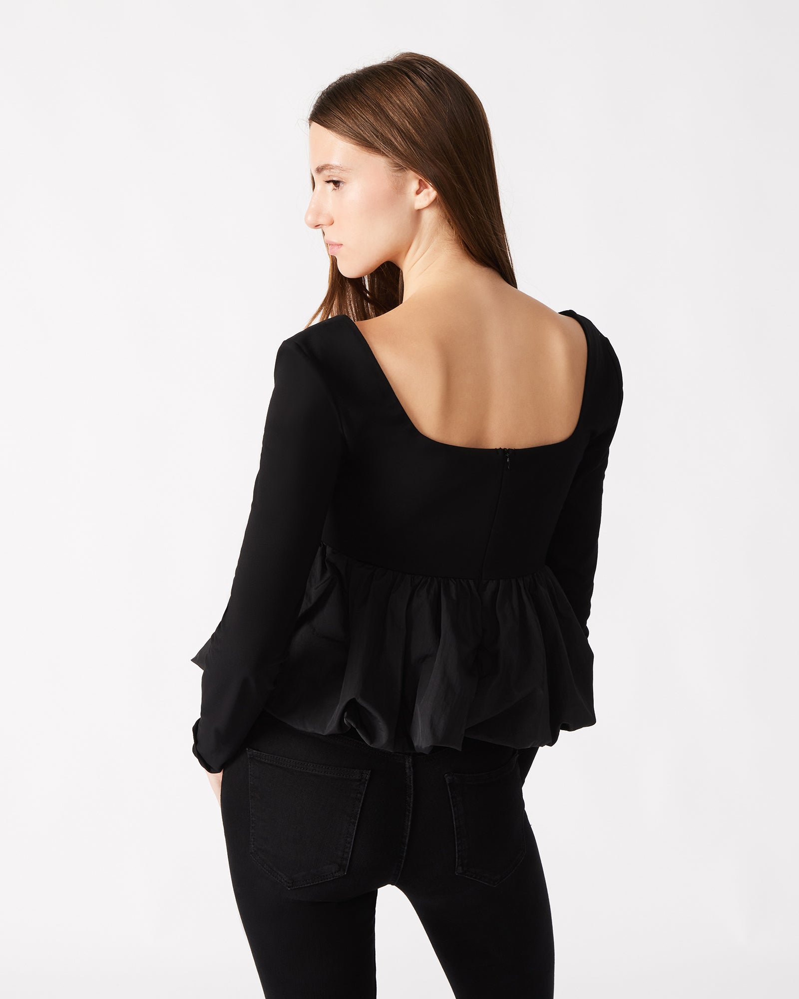 AVIELLE Black Stylish Top