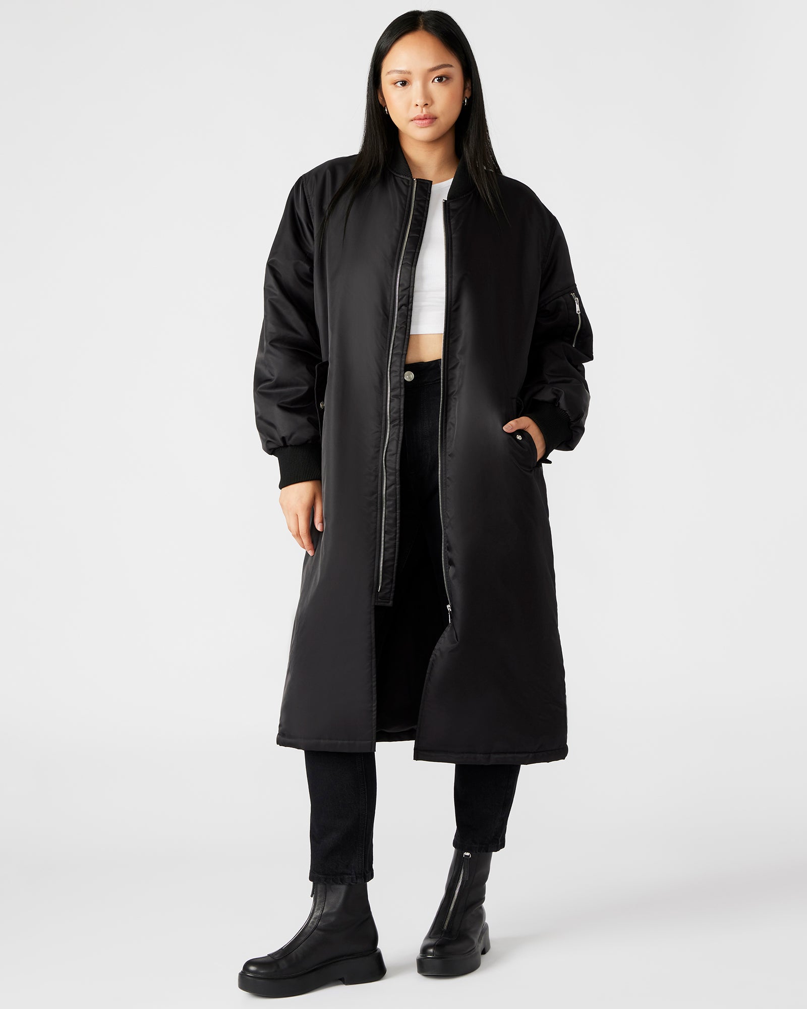 Stylish VINDY Black Coat - Your Ultimate Winter Essential