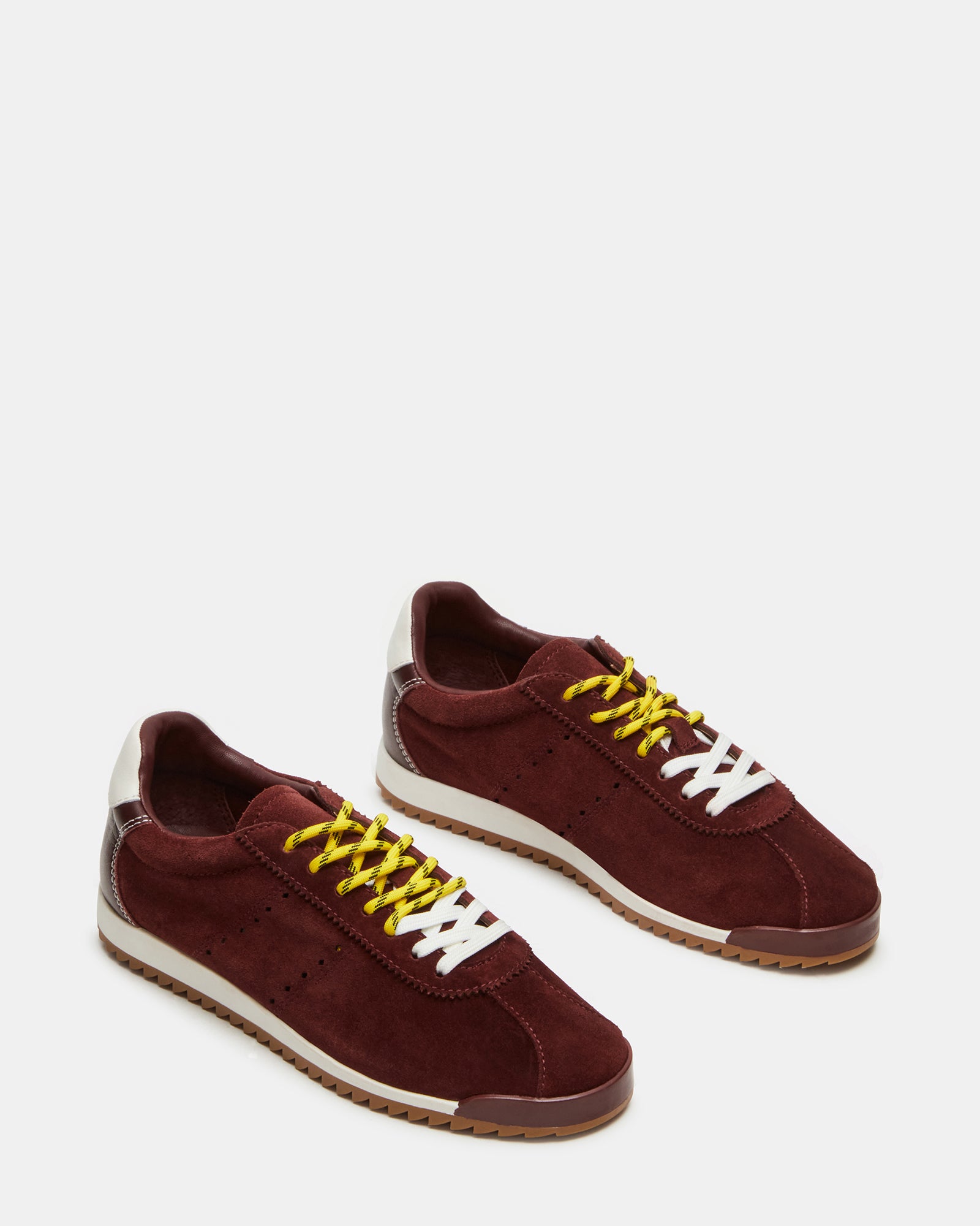 Mirage Burgundy: Stylish Comfort Sneakers