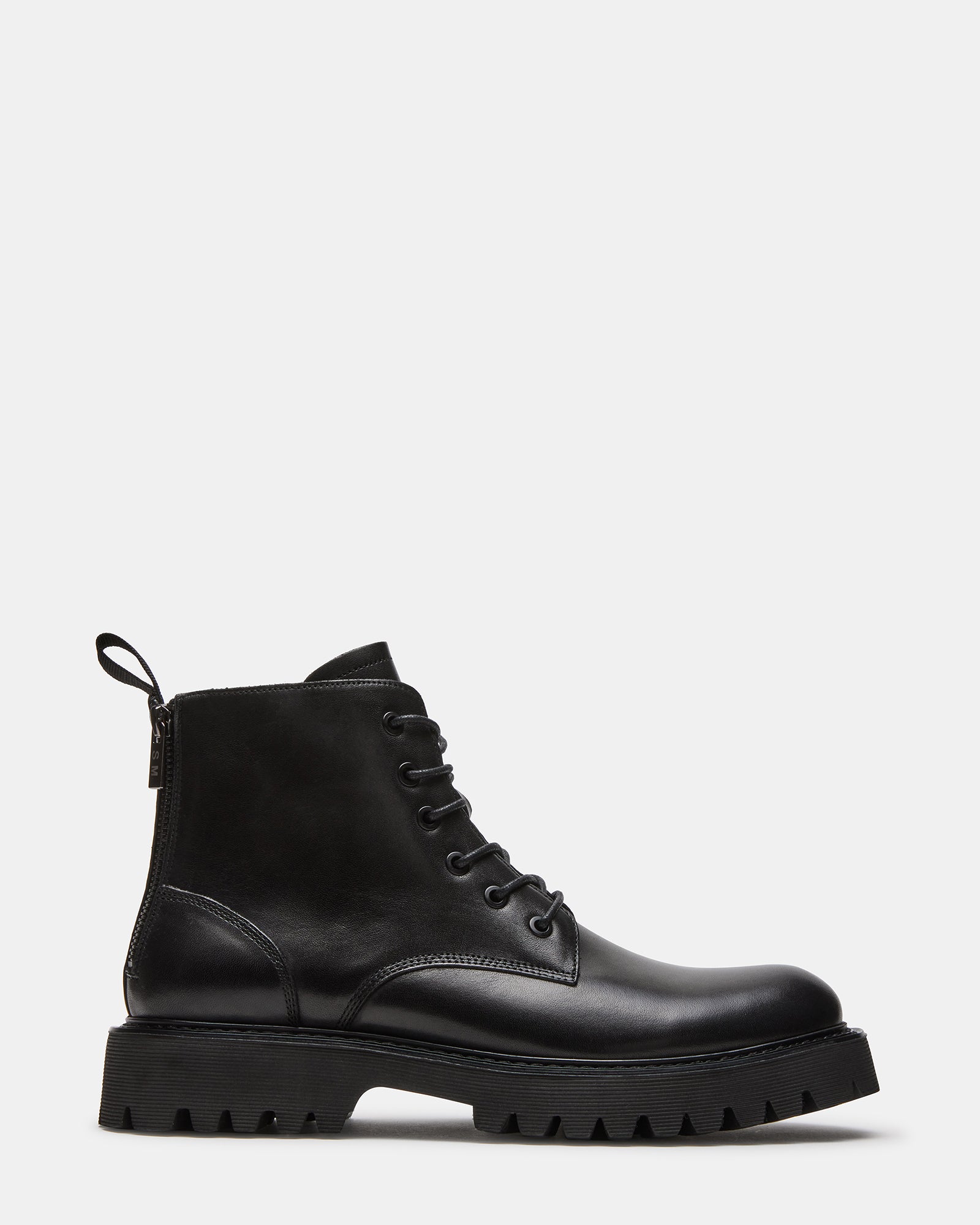 Fintan Stylish Black Leather Boots