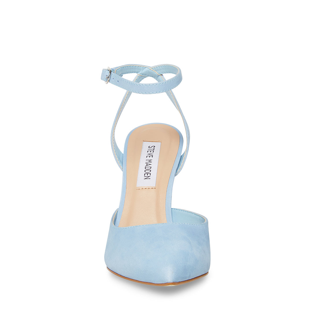 Rebooted Small Blue Nubuck Vase Heels