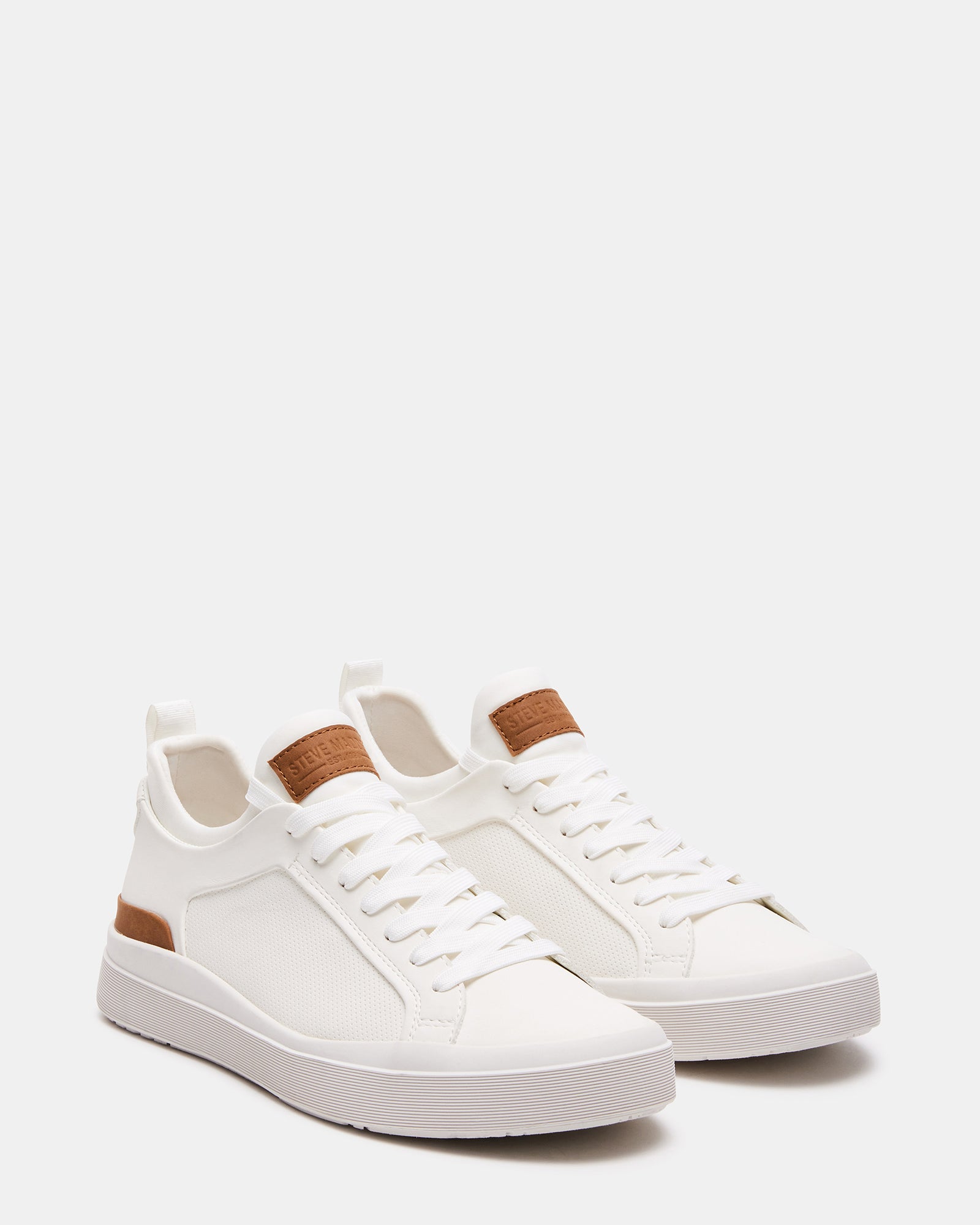 DACK White Stylish Low - top Sneakers