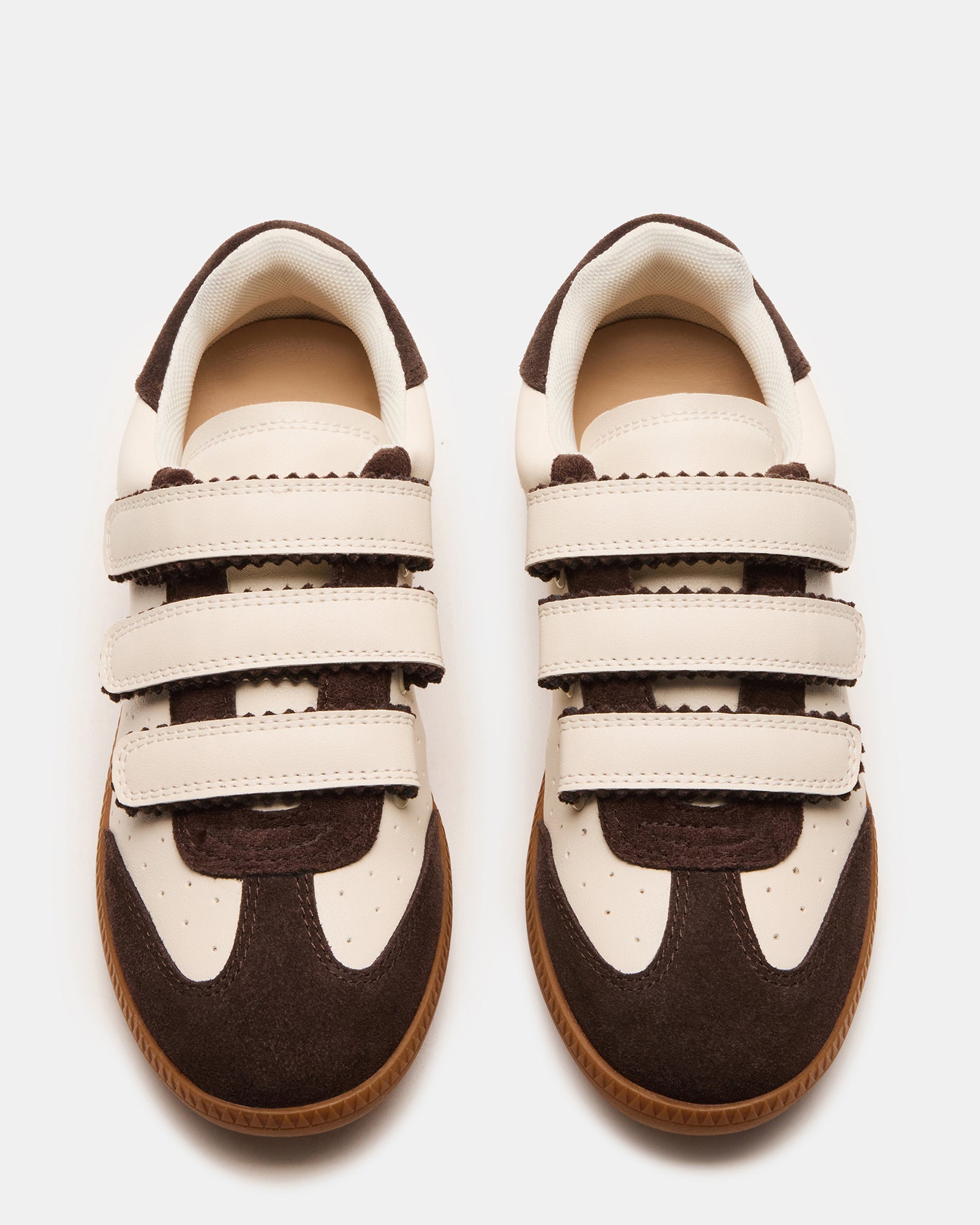 Momentum Brown Multi: Stylish & Practical Velcro Sneakers