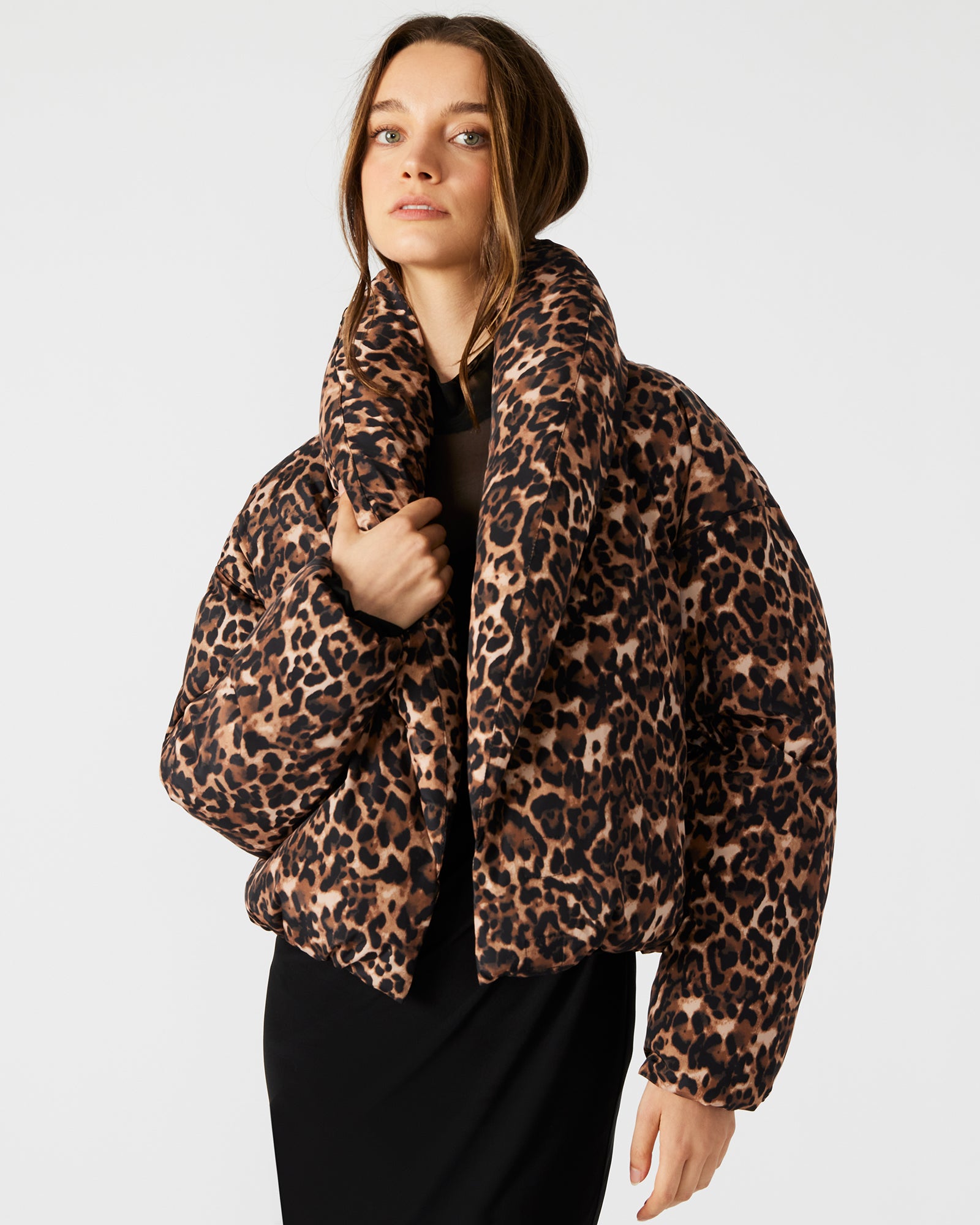 Stunning EVY Leopard Puffer Jacket