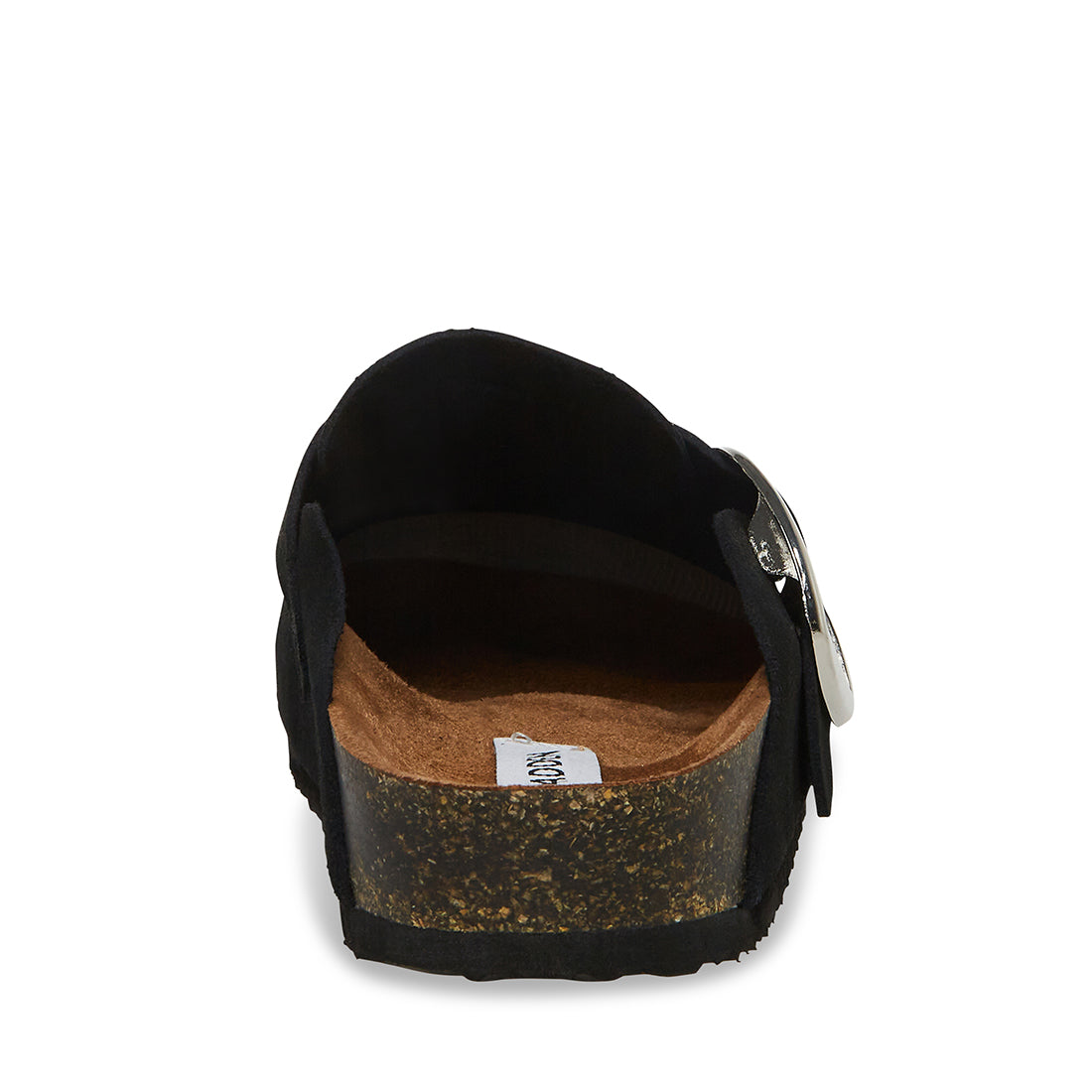 Revamped Small Social Black Suede Clogs