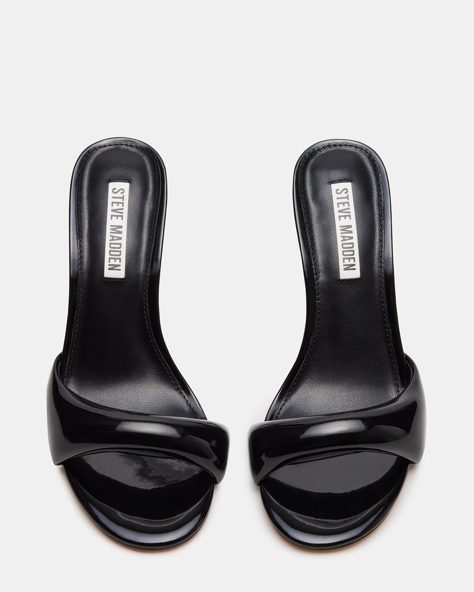 KIERAN Black Patent - Fashion-Forward Mules