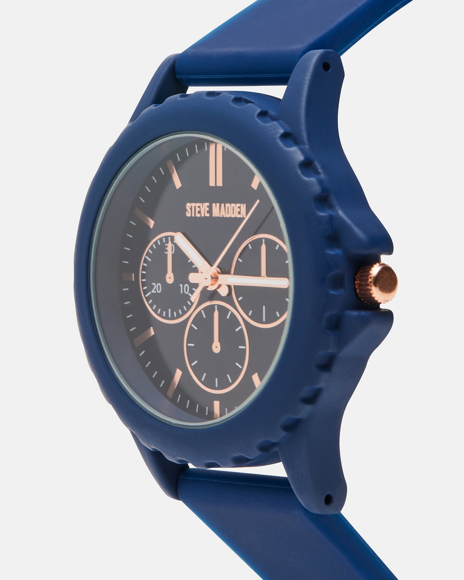 Navy Silicone Watch - A Fashionable Timepiece