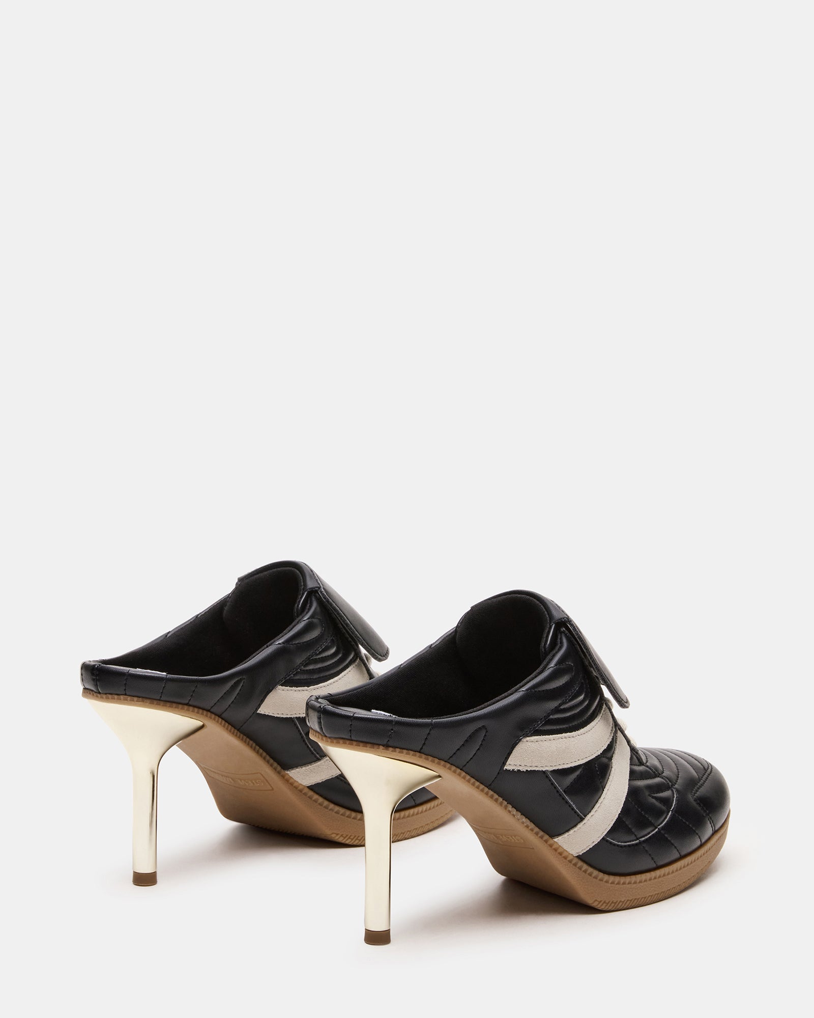 KADIN Black Multi - Stylish Mule Sneakers