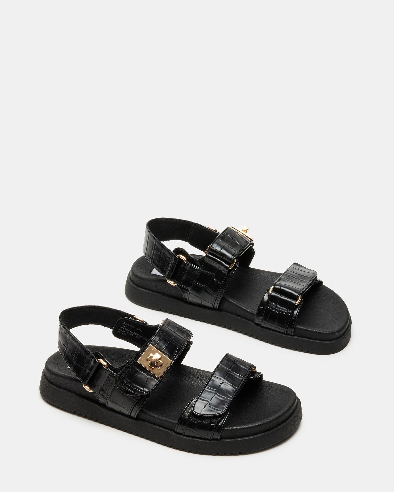MONA BLACK CROCODILE - SM REVAMPED: Elevated Style