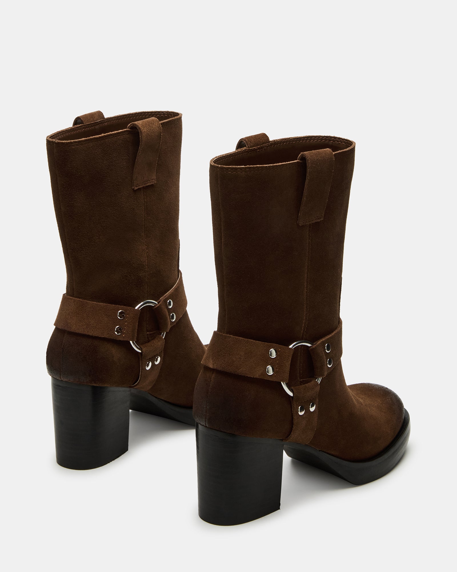 TOPHER Cognac Suede Ankle Booties - Fashion Must-Have