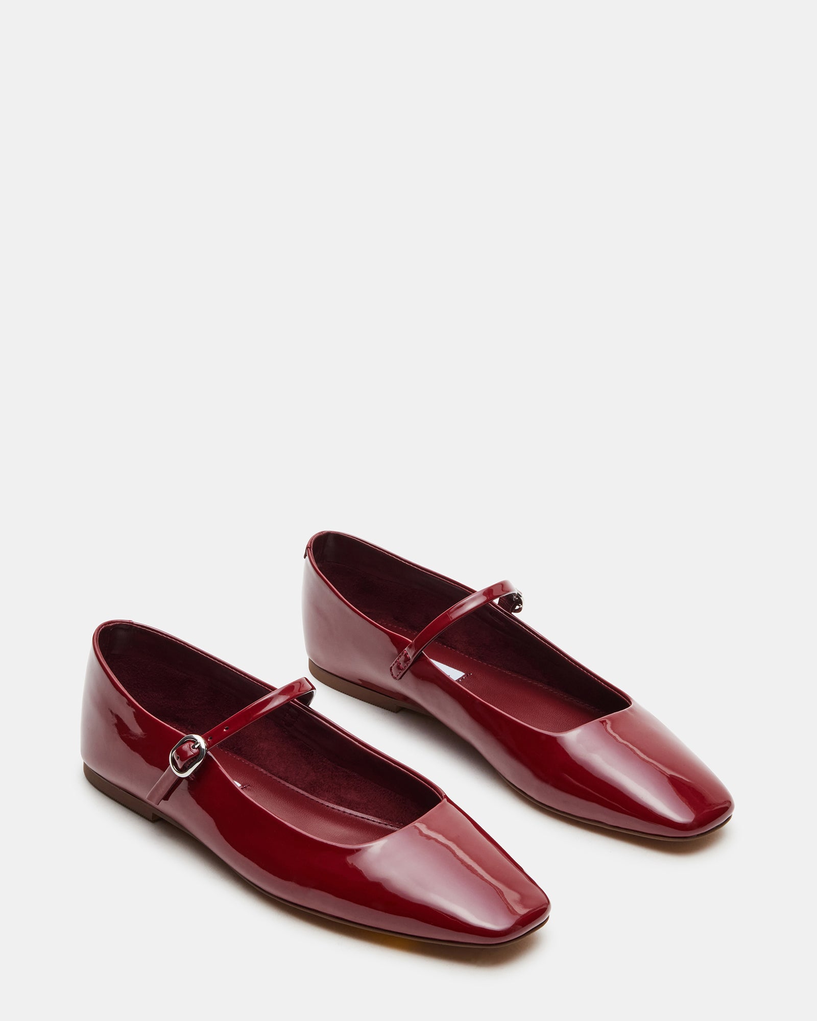 Maple Wine Patent Ballet Flats - A Stylish Must-Have