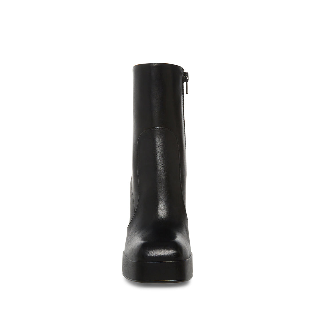 Trina's Rebooted Small Black Leather Ankle Boots - Irresistible Style!