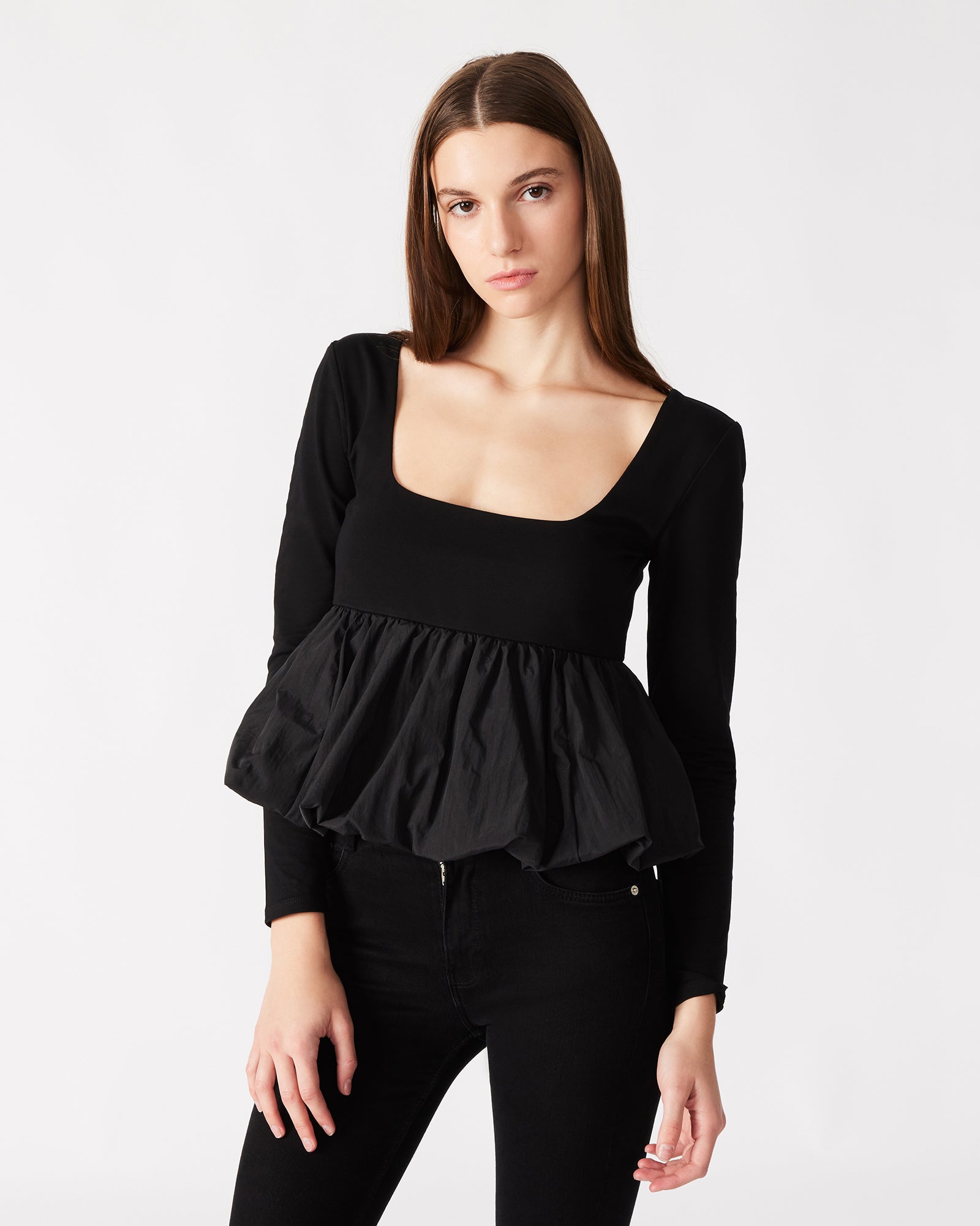 AVIELLE Black Stylish Top