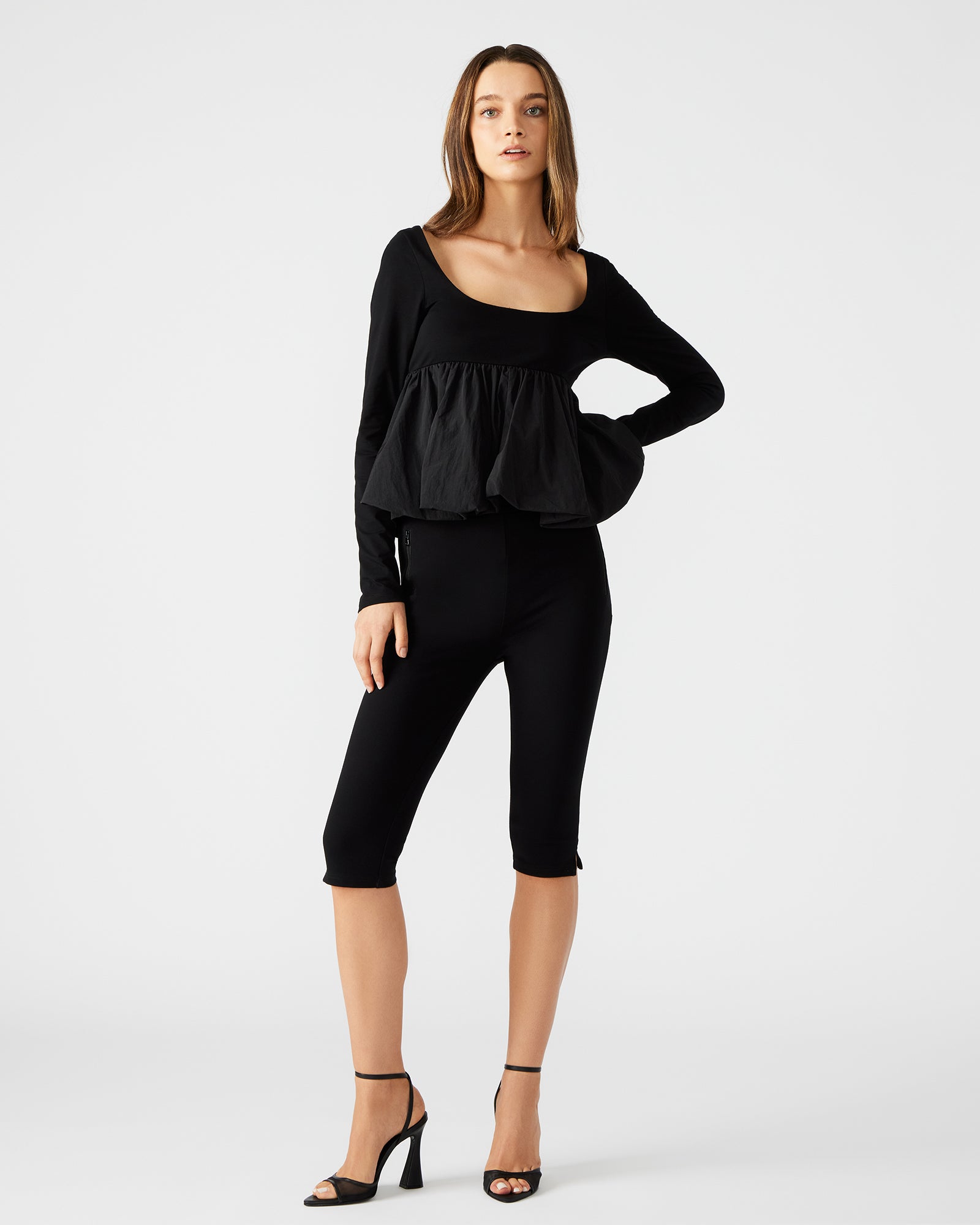 AVIELLE Black Stylish Top