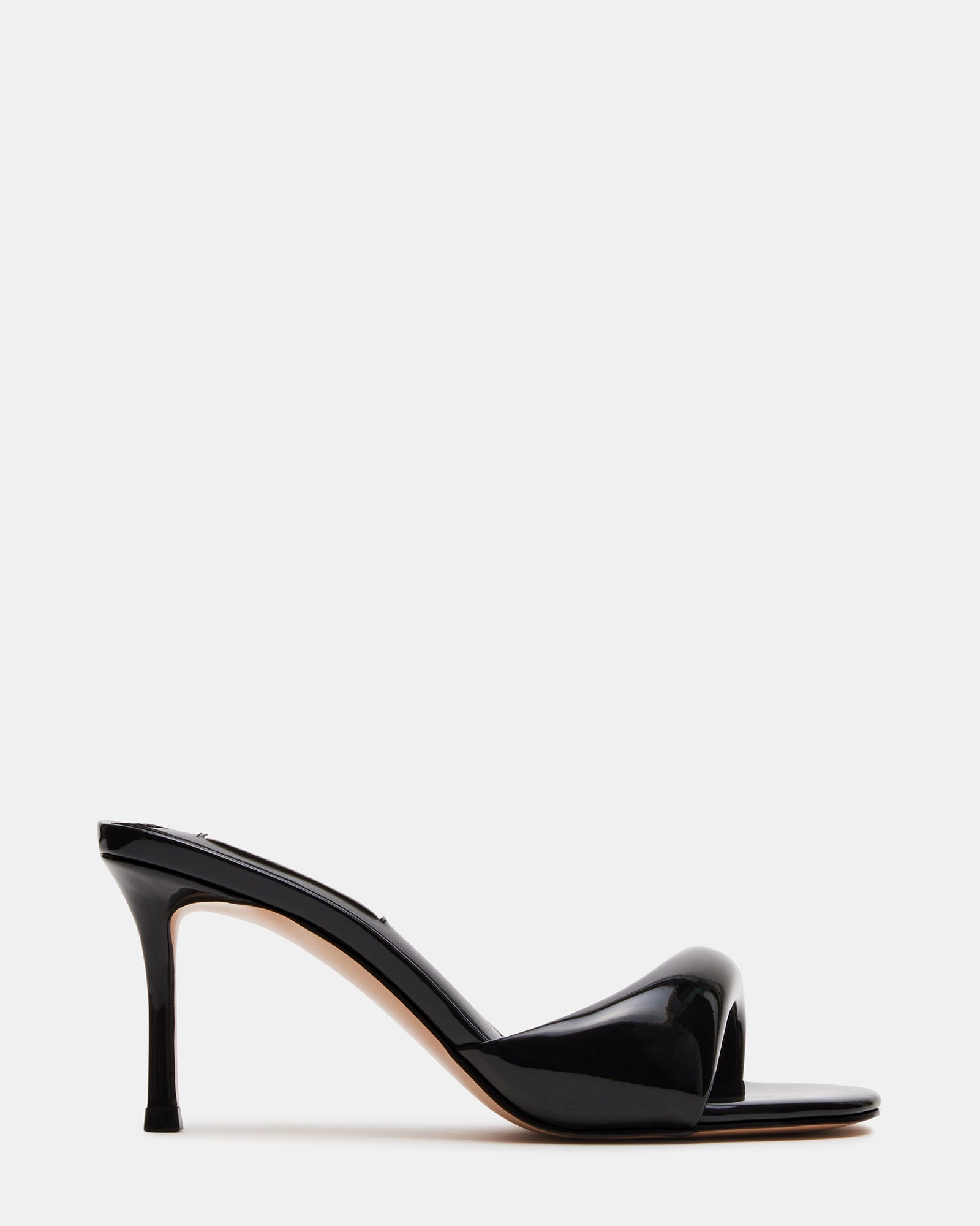 KIERAN Black Patent - Fashion-Forward Mules