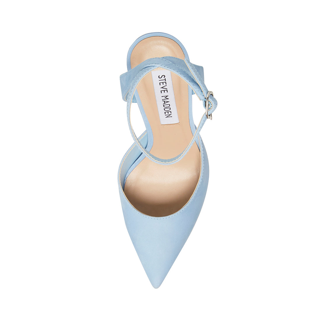 Rebooted Small Blue Nubuck Vase Heels